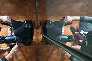 Chairtied Latina Milf Gags On Cock Till Mouth Cumshot