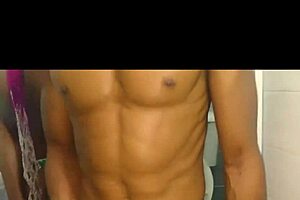 Horny ebony babe bent over for BIG BLACK COCKS in wild group bang