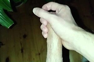 Young Solo Masturbation Explodes in Huge Cum