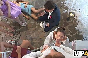 VIP4K bride takes hard anal creampie watched