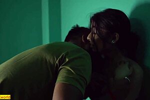 Indian Cutie Expresses Ecstasy in Tight Pussy Fuck