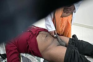 Doctor Forces Indian Patient To Cum In Intense Checkup