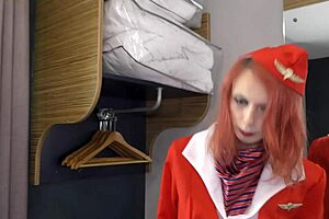 petit british air hostess tries monster bbc you ready?