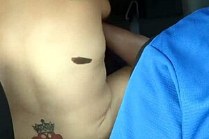 Wife's ass pussy relentlessly blacked nine hours nonstop Jersey Kentucky road trip cum filled