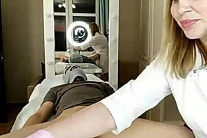 i'm shavin my hairy pussy n asshole bent over for his big cock fetish