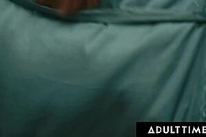 lexi luna needs deepthroat orgasm while clueless husband waits nearby