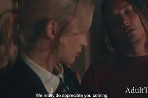 Petite Blonde's Demonic Virginity Loss Teased