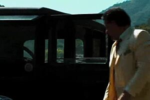 Natasha Marley bent over takes rough pounding from lover Paul Chaplin