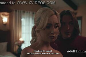 Petite Blonde's Demonic Virginity Loss Teased