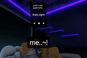 Roblox femboy unwraps his shemale surprise as christmas gift in 3D action.