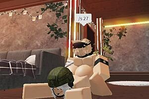 cute blonde boy gets naughty blowjob and creampie from soldier girl 💋🔥