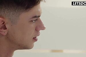 Candee Licious And Irina Cage Ride Big Cocks In Threesome Bliss