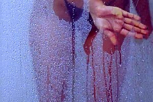 college tanned latina teen showers in bikini masturbating big ass to orgasm