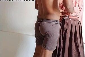 Innocent Schoolgirl's First Time Virgin Pussy Stretched by Boyfriend's Thick Cock Ride