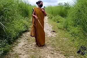 indian wife crave bent over hardcore doggystyle in village ranch?