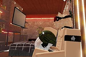 cute blonde boy gets naughty blowjob and creampie from soldier girl 💋🔥