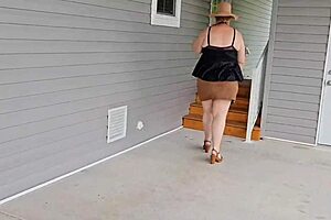 I left my panty by da door fer perverted stranger followin me home oops