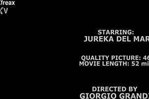 jureka del mar wrecked in 4on1 balls deep anal dap gapes creampie swallow