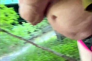 Exhibitionist Slut Cruises Taylor Creek