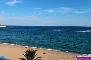 perfect big ass babe rides monster cock passionately after public outdoor fuck