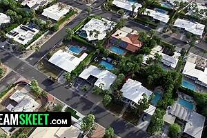 Holy fuck! Keira Croft and Sonny McKinley sharing those monster cocks wildly!