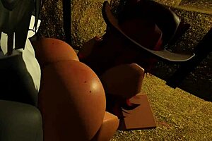 hot cowgirl milks monster cock while riding big tits slut