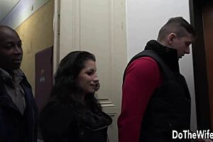 jocelyne black feeds creampie after intense bbc anal pounding