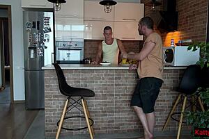 wife sneaks off cheating sucking best friend's throbbing cock