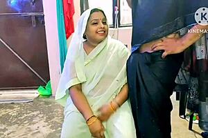 Desi girl takes monster cock pounding her wet pussy hardcore!