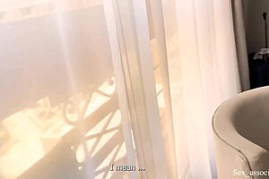 oops first business trip and boss rips clothes destroying my ass on his cock