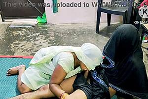 Desi girl takes monster cock pounding her wet pussy hardcore!