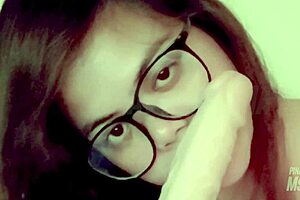 Amateur cute Filipina Ms Emma sucks big dildo solo, who wants next in line?