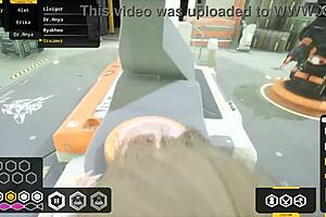 Wet pussy assfucking leads to explosive cumshot in naughty sex game