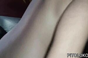 guy unloads cum all over latina's big natural tits