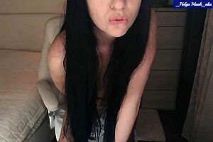 Helga muah mlady jessy strips lingerie wiggles ass caresses clit teases nipples