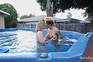 della dane surrenders to steamy LESBIAN licks and ORGASMS