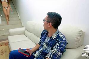 lost girl repays kind japanese man's help with pure anal ass payment only