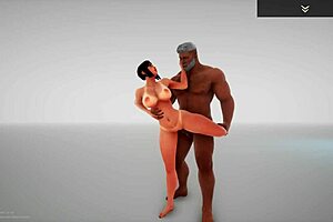 Big ass big tit milf Lala fucks Frank's huge white cock to orgasm