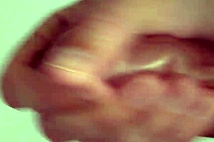 Close-Up View of Intense Solo Masturbation with Shaved Pussy Spreading Wide