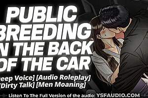 moaning wildly while getting bred publicly in theater backrow