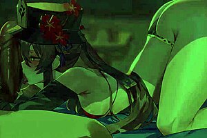 hu tao slurps juicy cocks like a pro xd 🍆💦