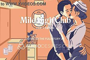 Dripping Wet Pussy Desperate Public Licking Flight Attendant