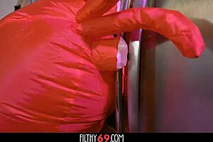 Naomi Foxxx and Skyla Sun Seductive Halloween Cosplay Threesome