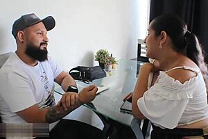 chubby colombian milf neighbor dirty creampie fantasy vaginal fuck