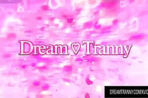 watch busty trannies yasmin estela lick bananas?