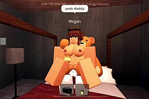 Megan rides hard cock bouncing big tits before cum explosion on them