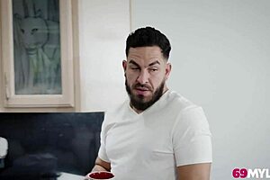 Casca Akashova Blonde Milf Tastes Christmas Cookie Bent Over