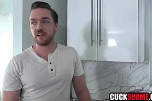 Cuckold Hubby Guides Wife's Hardcore Fuck With Guest Dolly Leigh