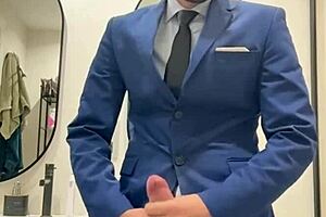 daddy your thick load from jerking that big cock is insane