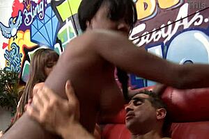 valery and shyanne star in hot interracial foursome casting